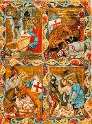 unknow artist Legend of Saint Ladislas Spain oil painting reproduction